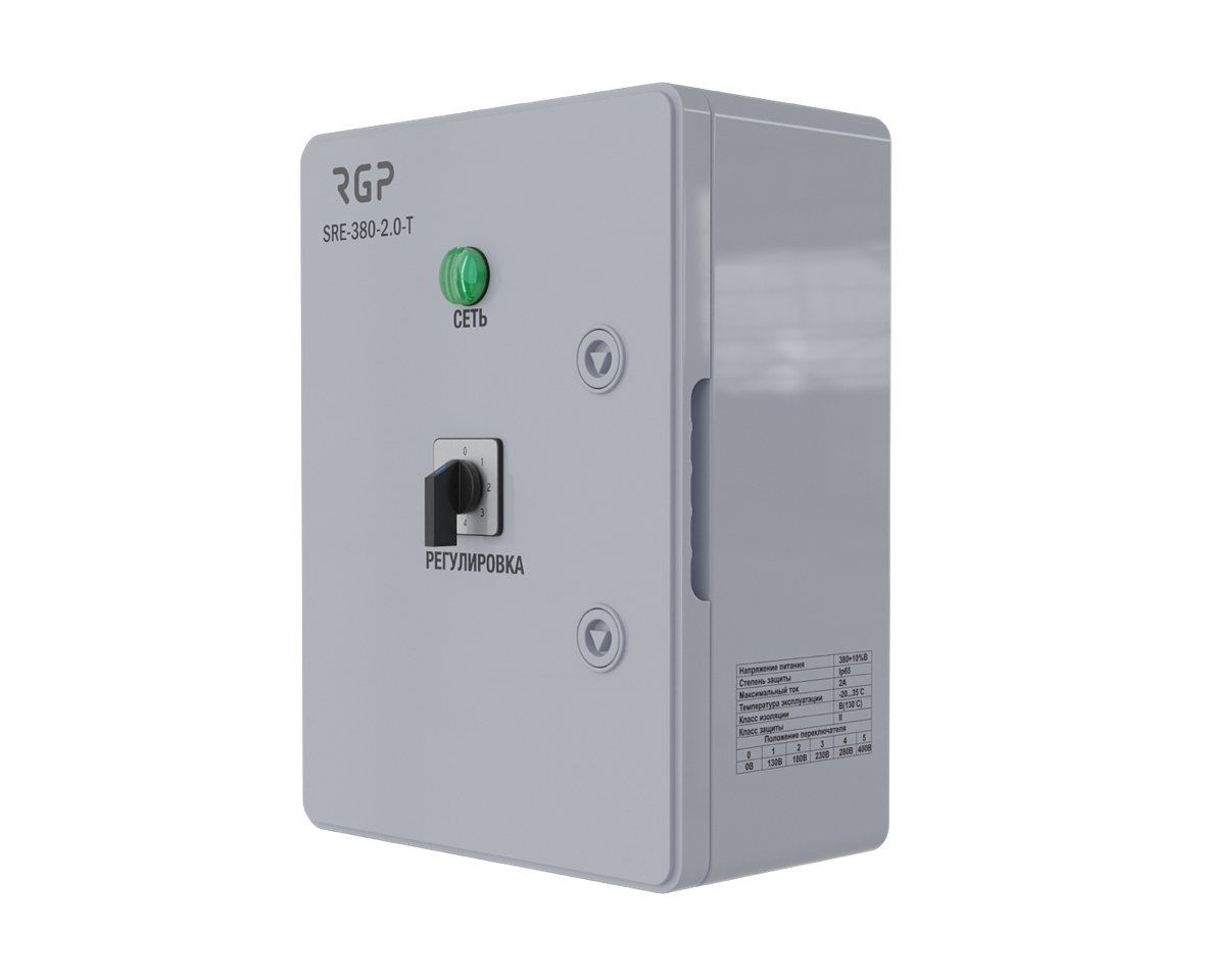 Регулятор 5-ступенчатый с термоконтактом RGP SRE-380-14-T