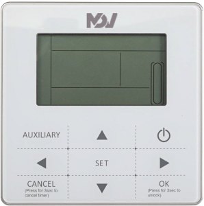 Напольно-потолочный двухтрубный фанкойл MDV MDKH1-V700-R4