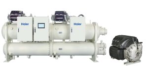 Чиллер с турбокомпрессором Haier CCWP0880MTN0000E1 с водяным охлаждением