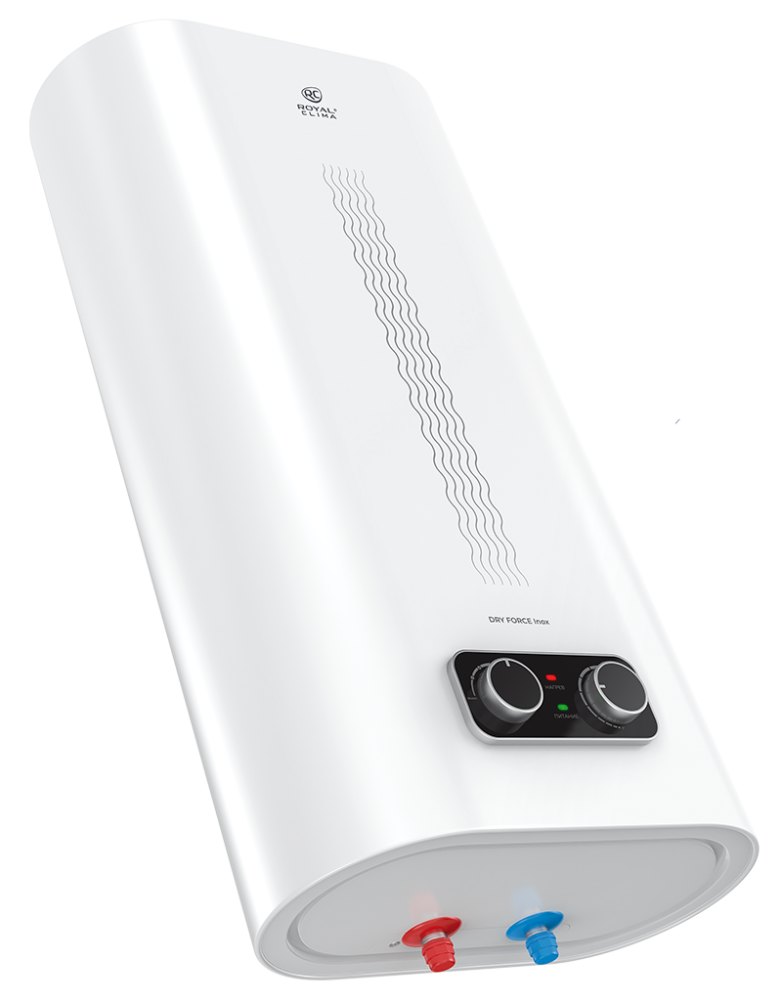 Электрический водонагреватель ROYAL Clima DRY FORCE Inox RWH-DF80-FS Электрический водонагреватель ROYAL Clima DRY FORCE Inox RWH-DF80-FS