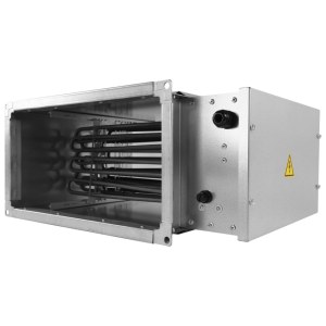 Электрический нагреватель для прямоугольных каналов ZILON ZES 500x250-15