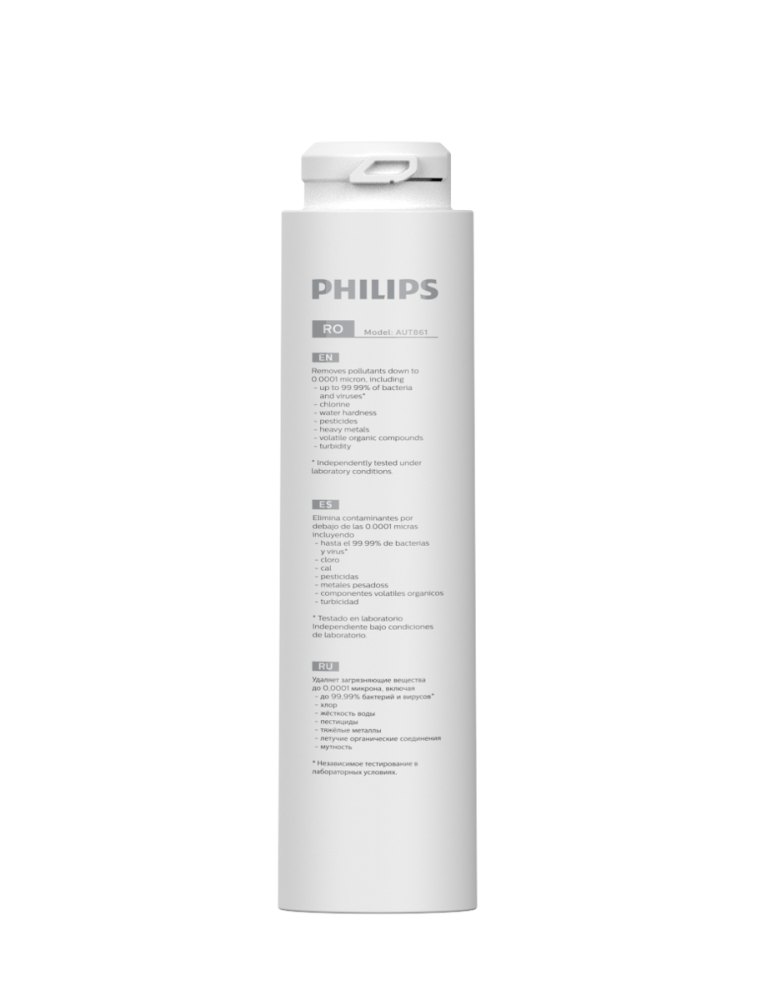 Картридж обратноосмотический Philips AUT861/10 для системы фильтрации AUT3268/10 Картридж обратноосмотический Philips AUT861/10 для системы фильтрации AUT3268/10