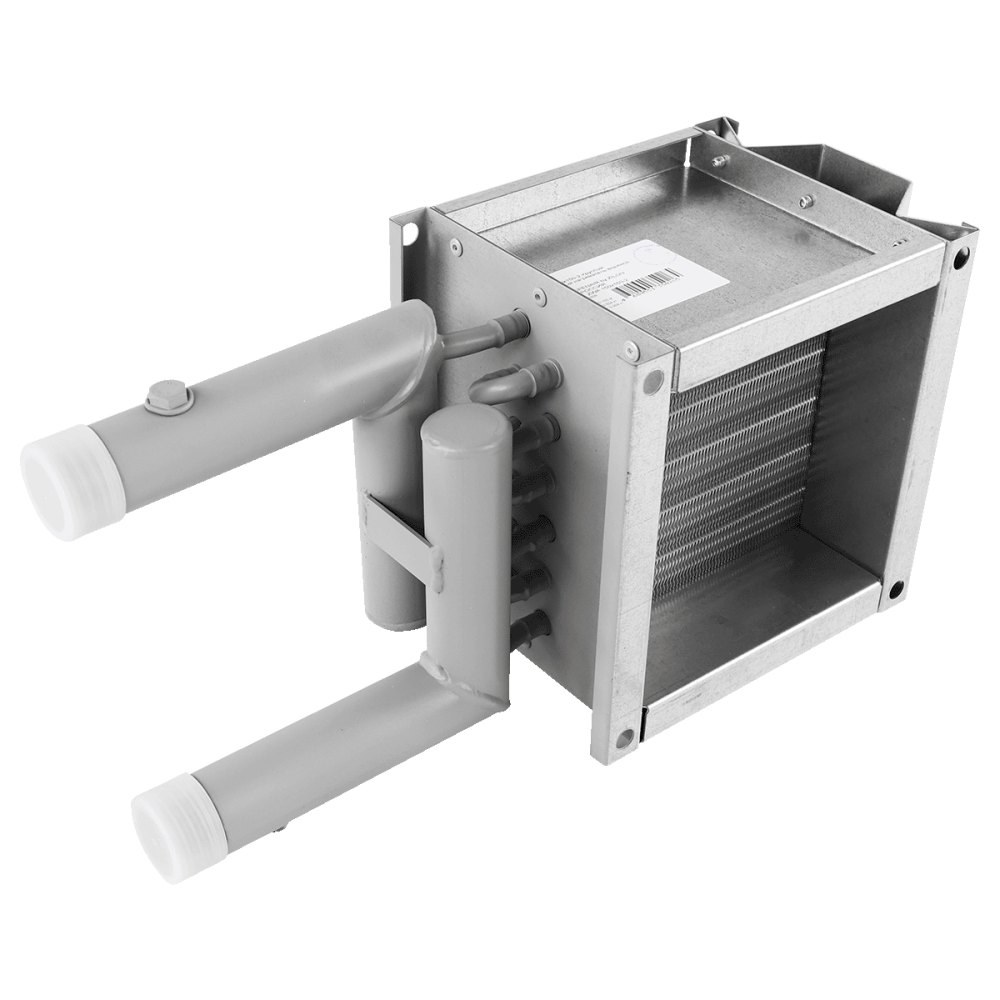 Водяной нагреватель для круглых и квадратных каналов ZILON ZWA 400x400-2 Водяной нагреватель для круглых и квадратных каналов ZILON ZWA 400x400-2