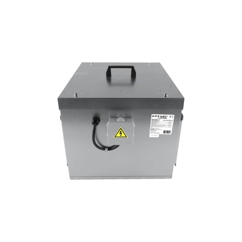 Звукоизолированный прямоугольный канальный вентилятор ZILON ZKSA 400x200-4L3