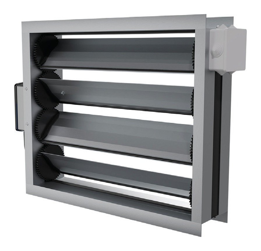 Воздушный клапан с электроподогревом ВКп 1200×250